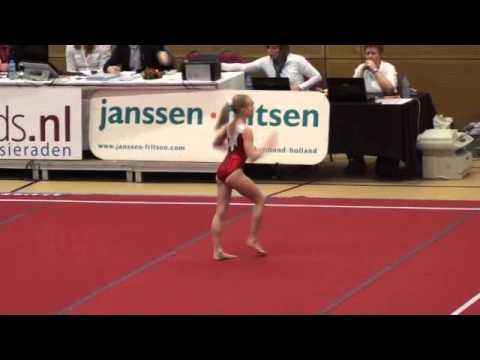 Dutch Gymnastics 2011 : Meike Stroot FX