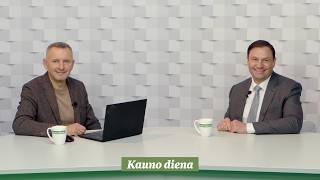 „Kauno dienos“ studijoje – verslininkas P. Grigas iš plakatų: apie rinkimus, JAV pamokas ir tėvą