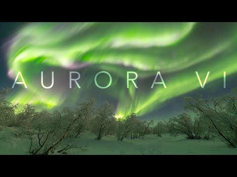 AURORA VI  - Aurora timelapse relaxation compilation 4K