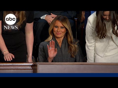 Trump highlights first lady for her work with foster care, 'Take It Down' Act