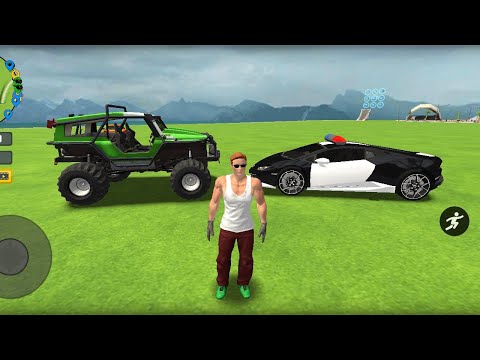 us police car public transport bus flying halicopter open world Android Gameplay