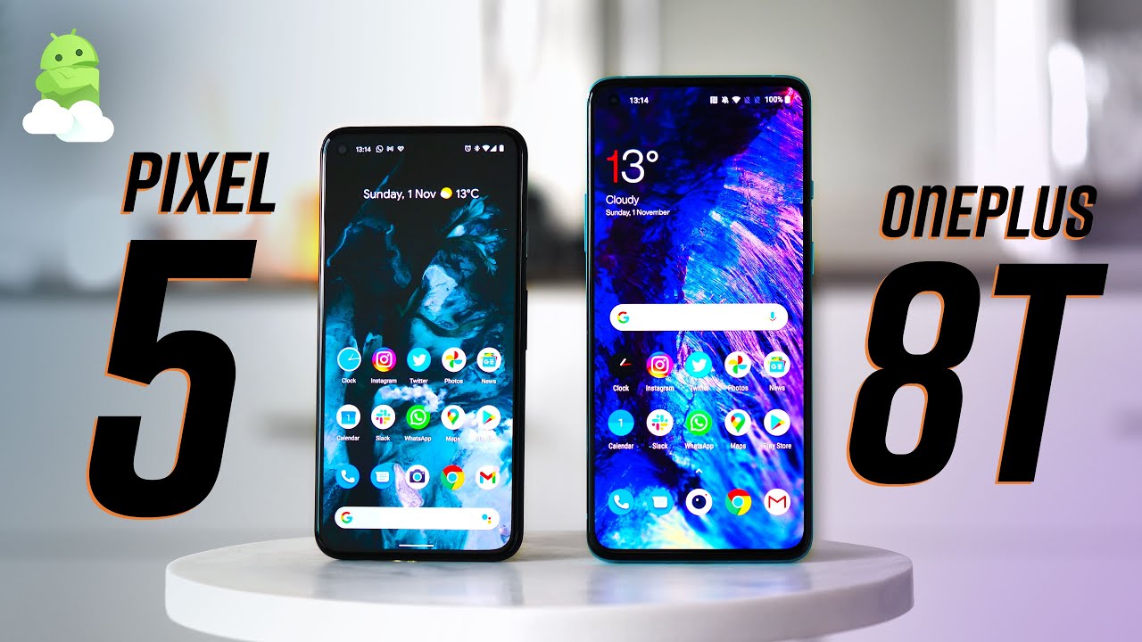 Google Pixel 5 vs OnePlus 8T: Brains vs Brawn! 🧠⚡💪