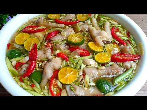 Chân gà sả ớt