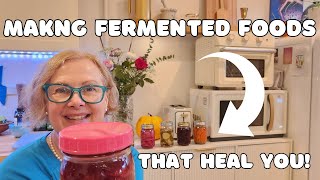 Making Fermented Foods - Canning Tomatoes  in my Tiny Kitchen - Adjusting to Tiny Home Life
