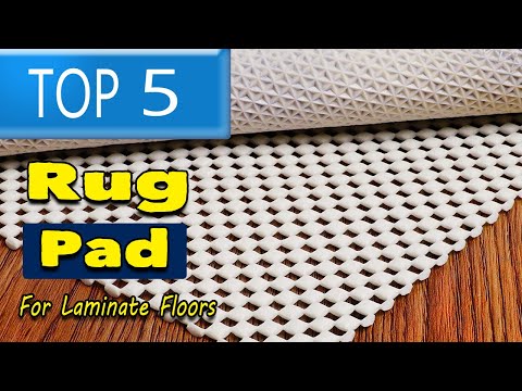 YouTube video about: Are PVC rug pads safe to use on laminate floor surfaces?