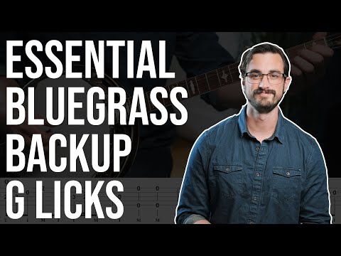 Essential Banjo G Licks! // Rolling Bluegrass Backup Part 4