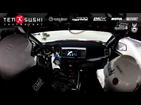 Rajd Barbórka 2016 - K. Pacholec / I. Adamska - OS 3 Autodrom Bemowo