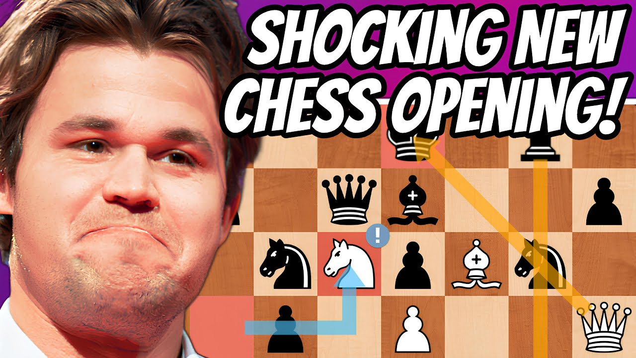 "It's Insane!" Magnus Carlsen INVENTS A New Chess Opening! || The "Bongcloud Gambit!"