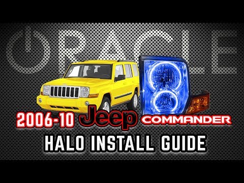 ORACLE Lighting Halo Install Guide - 2006-10 Jeep Commander