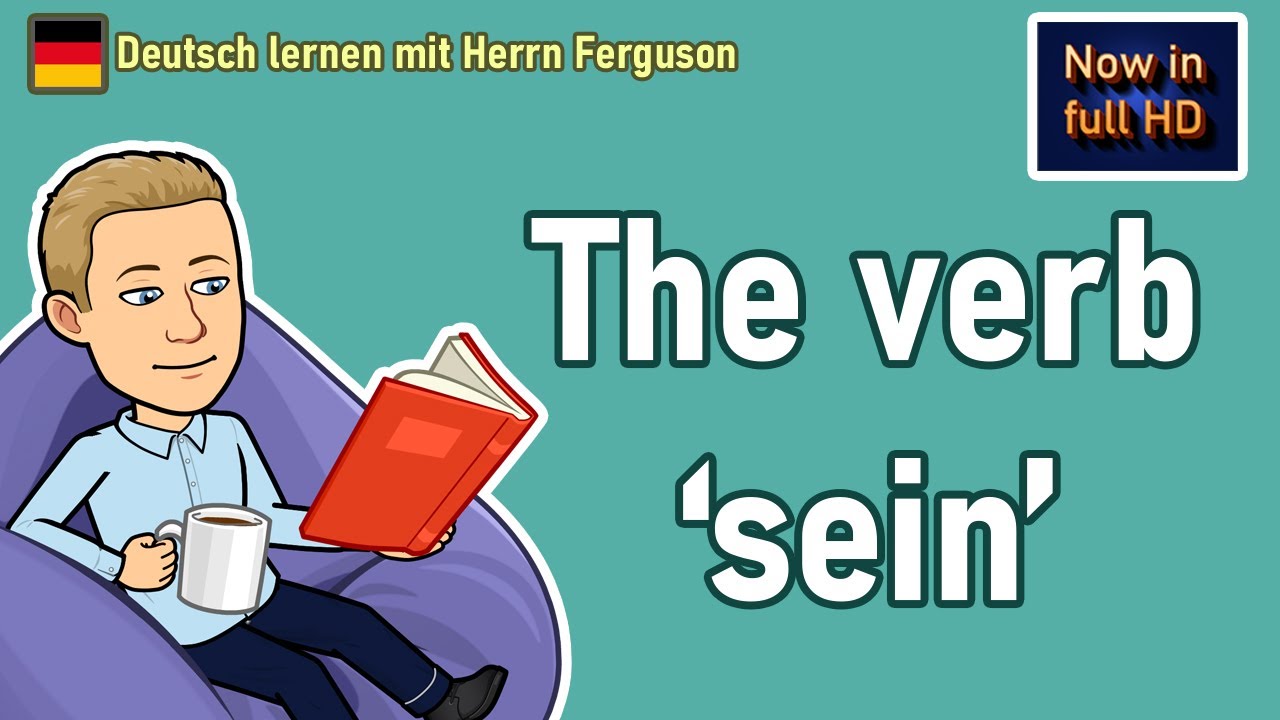 Mastering 'Sein' in the Present Tense | Essential Verb Conjugation Guide! | German Grammar 1080p💪🏼🔥