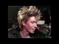 The Psychedelic Furs - Richard Butler Interview 1987