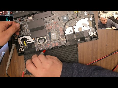 Fixing a 2k$ gaming laptop  - MSI GS66 Stealth motherboard repair