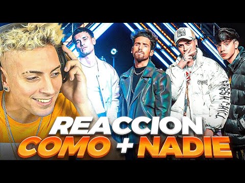 REACCIONANDO a MYA, LIT Killah & Rusherking - Como + Nadie