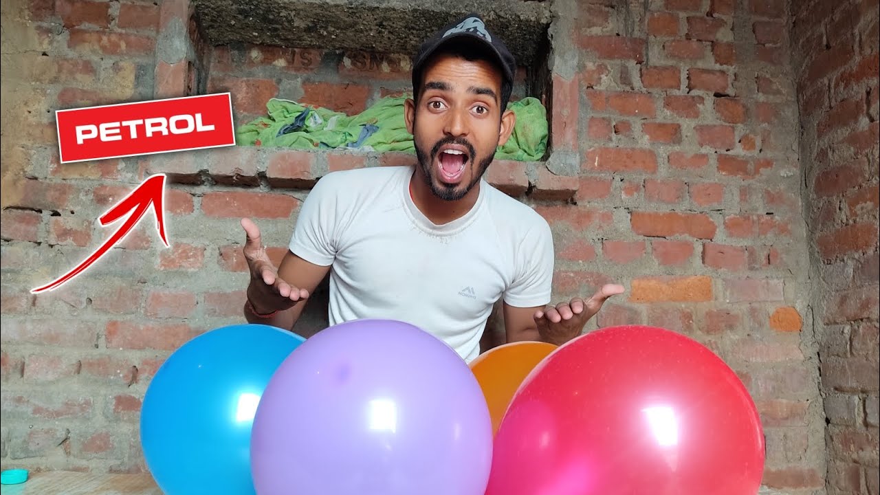 BALLOONS VS PETROL | फिर जो हुआ मैंने सोचा भी नही था 😱 || Try Experiment