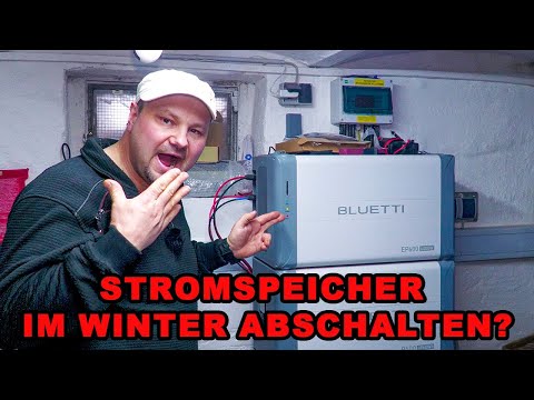 Stromspeicher im Winter abschalten um Strom zu sparen? Wie geht das?