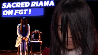 TERRIFYING AUDITION! The Sacred Riana scary magic on France&#39;s Got Talent 2022