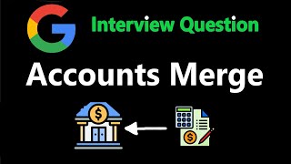 YouTube video 'Accounts Merge - Leetcode 721 - Python'