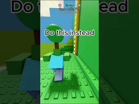 Better way to climb ladder on crossroads (Untitled tag game)