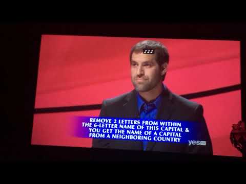 Final Jeopardy, (4/5/19) impressive score for a 2-day Champion