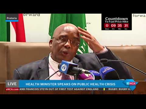 Health Minister speaks on public health crisis