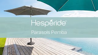 Classic tilting parasol "Pemba" | Garden Furniture Hespéride