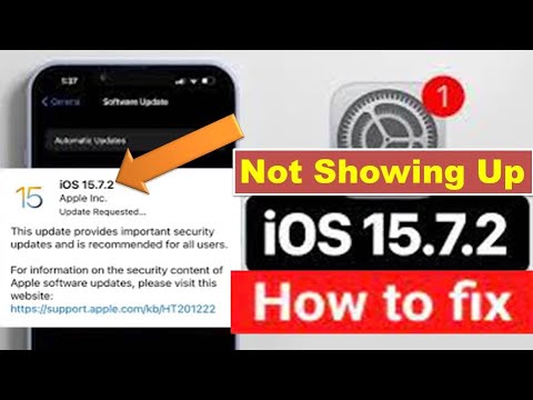 Fix iOS 15.7.2 Update Not Showing Up on iPhone Your Software is Up to Date  iOS 15.7.2 Update fix