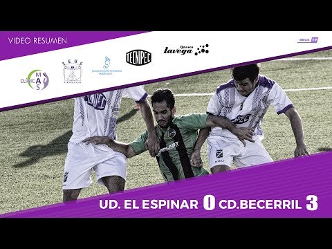 Resumen UD.El Espinar 0 - CD.Becerril 3