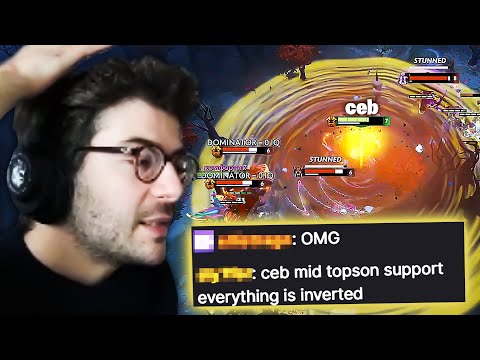 When Ceb has to play MID EARTHSHAKER in ranked...