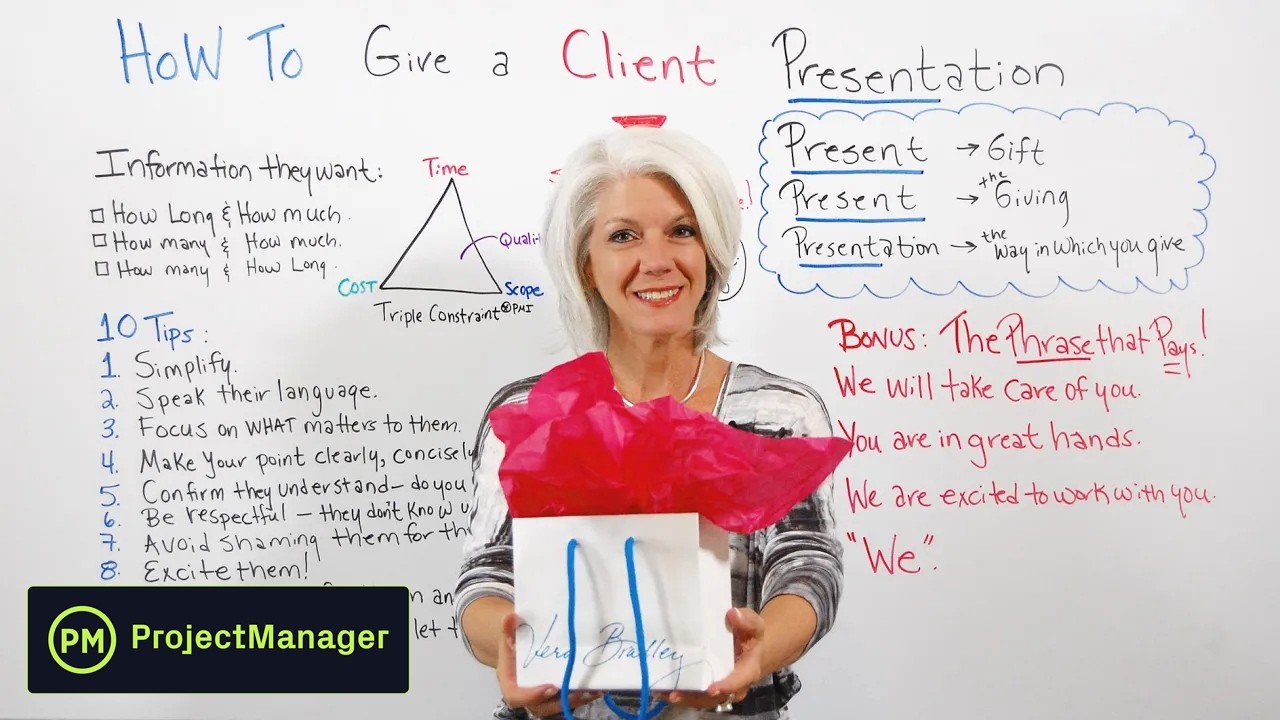 How To Give a Client Presentation