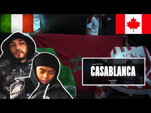 CANADIANS REACT TO ITALIAN DRILL - Ramzes feat. Harmann - CASABLANCA (prod. Plug Wave)