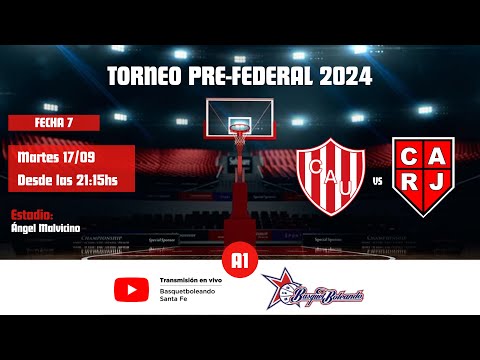 Unión (Santa Fe) "B" vs Rivadavia Juniors - #PREFEDERAL2024 - FECHA Nº7 (Zona 2)