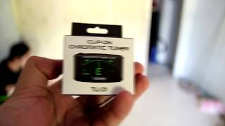 Video thumbnail for รีวิว จูนเนอร์ l BOSS - TU-01 Clip-On Chromatic Tuner UNBOXING l แบงค์วา by Bankwa