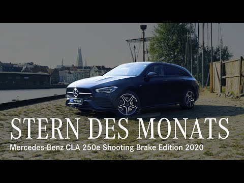 Der Mercedes-Benz CLA 250 e Shootingbrake EDITION 2020