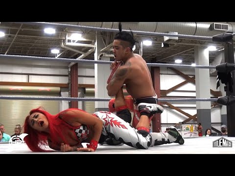 Miranda Alize vs Bu Ku Dao (Intergender Wrestling) iPPV Version - Hurricane Pro