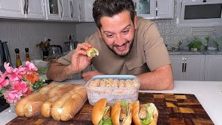 أحلي ساندوتش عملته في حياتي للأولاد خطير وفكرته سهله تخزني وتسخني بس????????