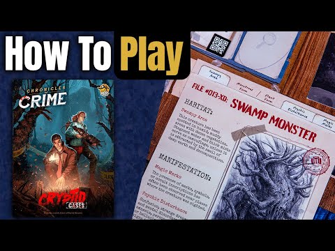 Chronicles of Crime: Cryptid Cases | How to Play | Learn to Play in 7 Minutes!