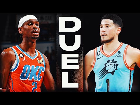 ELITE Guard Battle 🔥 Shai Gilgeous-Alexander (40 PTS) vs Devin Booker (46 PTS) | March 19, 2023