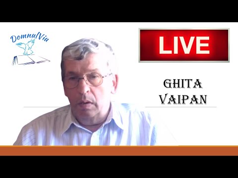 Ghita Vaipan - Marturie si Cuvant: Suferința creștinului -binecuvantare sau blestem? Ps 73 - 1.10.22