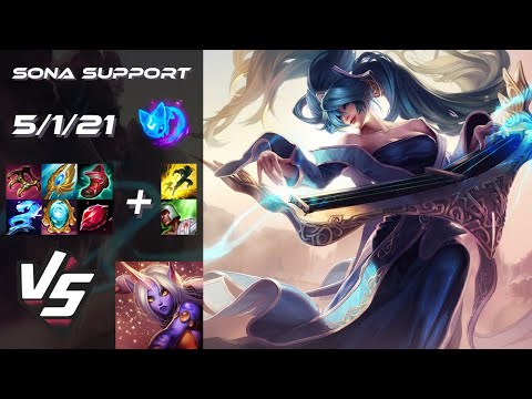 SUPPORT Sona vs Soraka - EU Grandmaster Patch 14.24