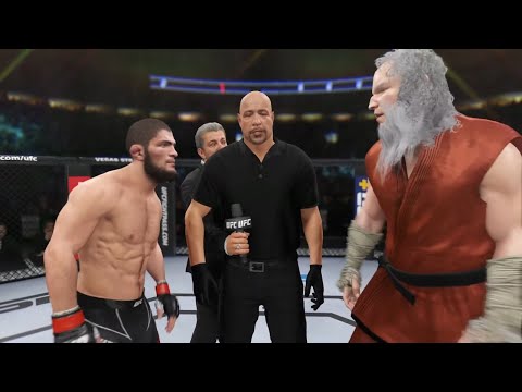 Khabib vs. Uranus God - EA Sports UFC 4 - Champion Fight 🦅