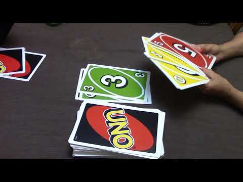 Giant UNO Gameplay Session