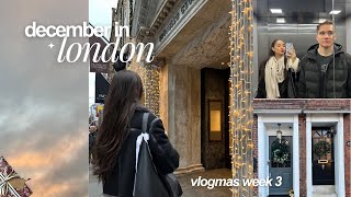 DECEMBER IN LONDON ✨ | christmas shopping, ralph's coffee, brunch dates & wrapping | vlogmas 3