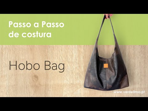 Vamos aprender a fazer uma mala estilo Hobo Bag?  - passo a passo de costura criativa