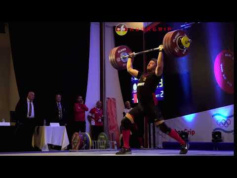 Philip Mummhardy (105+) - 185kg, 193kg, & 200kg Clean and Jerks @ 2016 European U23 Championships