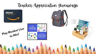 2022 Teacher Appreciation Giveaways!
