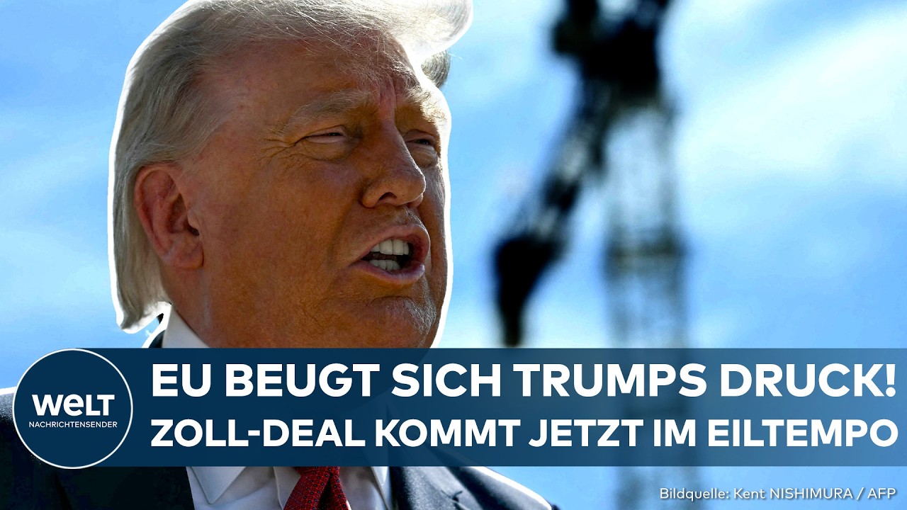 US-ZÖLLE: EU reagiert auf Trumps Pöbelei! USA bekommen Zollvorteile – aber unter Vorbehalt
