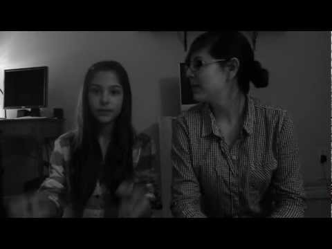 Murron and Rhys do The Cup Song