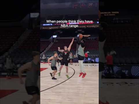 The NBA 3 Point Line Ain’t No Joke! #hooping #basketball #hooplife #ballislife