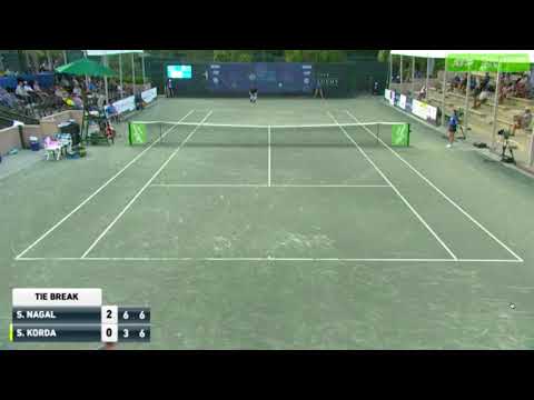HOT SHOT - Sumit Nagal vs Sebastian Korda - ATP Savannah Challenger R3