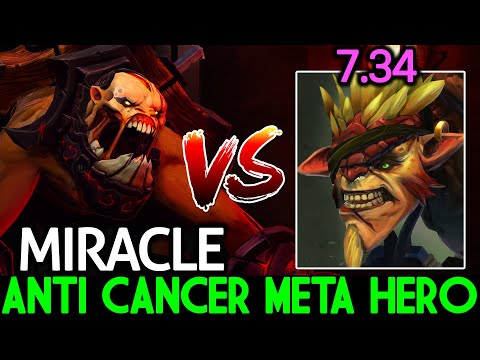 MIRACLE [Lifestealer] When Pro Counter Pick Anti Cancer Meta Hero Dota 2
